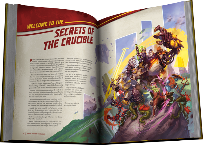 Keyforge Genesys - Secrets of the Crucible